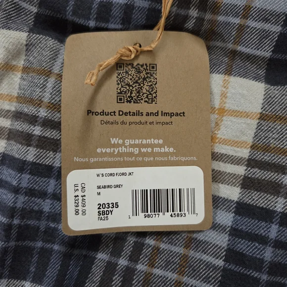 Patagonia Women's Cord Fjord Jacket - Picture 5 of 8